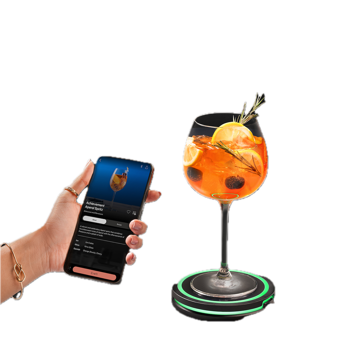 زیر لیوانی هوشمند Barsys – 69 دلار - Barsys Smart Coaster – $69